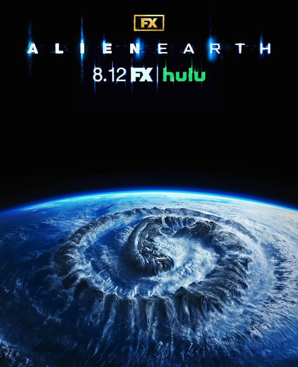 NerdgazmNet's tweet image. ❤️ NEW - #AlienEarth Poster!

Premiering August 12 on Hulu!