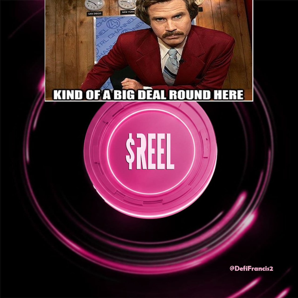 DefiFrancis2's tweet photo. The fact that $REEL has zero inflation and guaranteed buybacks is massive.
#Reelcoin #ReelMeIn $REEL #ReelOnes #ReelcoinThreadContest
@Reelcoin_RMI @degenplaygods https://t.co/5oSS95Fye0