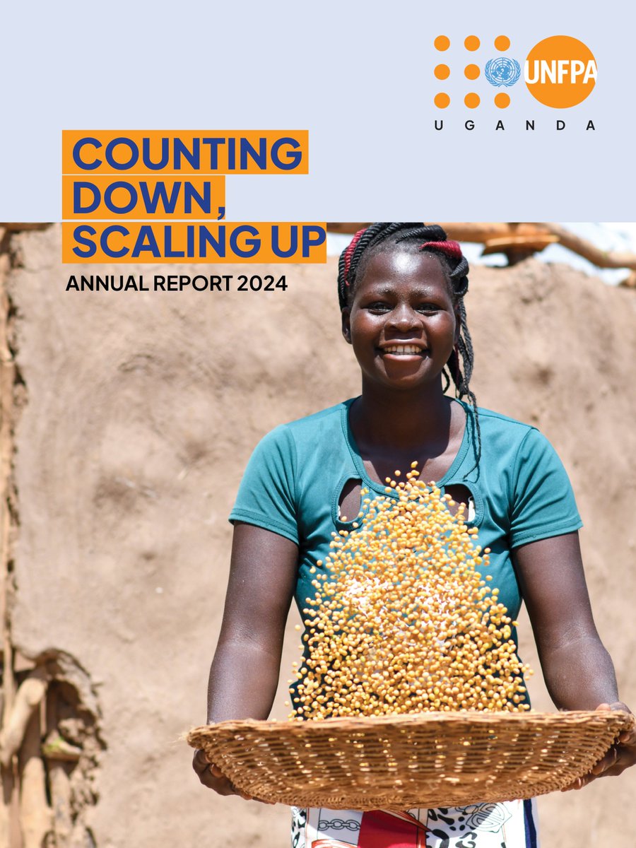 UNFPA Uganda (@unfpauganda) on Twitter photo As we count down the gaps and scale up the gains, <a href="/UNFPAUganda/">UNFPA Uganda</a> Annual Report 2024 captures the collective impact of our efforts towards zero maternal deaths, zero unmet need for family planning and zero gender-based violence & harmful practices. Read here:
unf.pa/447xhAN As we count down the gaps and scale up the gains, <a href="/UNFPAUganda/">UNFPA Uganda</a> Annual Report 2024 captures the collective impact of our efforts towards zero maternal deaths, zero unmet need for family planning and zero gender-based violence & harmful practices. Read here:
unf.pa/447xhAN