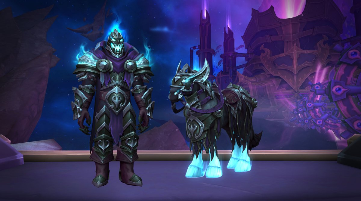 These new Hallow's End transmog and mounts are awesome! #WorldOfWarcraft 🎃👻🪦🎃

Some seem to be from the Trading Post.