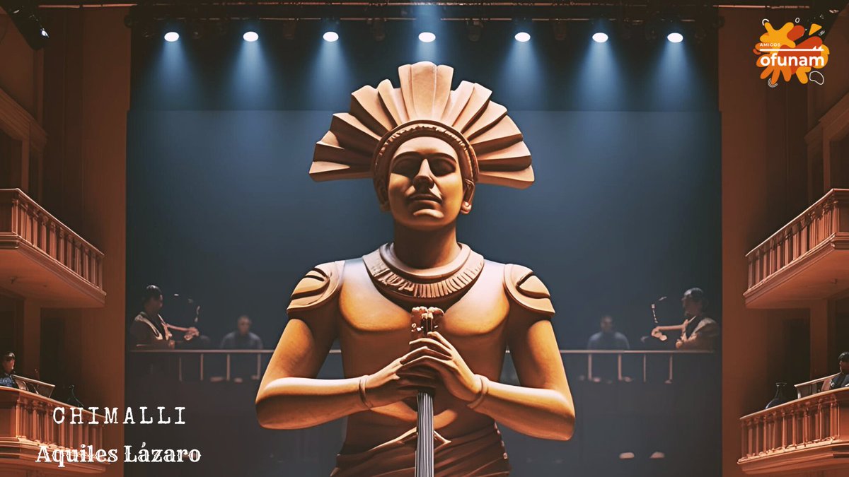 Donde termina el silencio y comienza la leyenda: 'Chimalli' de Aquiles Lázaro. ¿Estás listo para el impacto?
Sylvain Gasançon con la #OFUNAM 
Junio 28-29 #SalaNezahualcóyotl #AmigosOFUNAM #Chimalli #MúsicaQueTransforma
Información completa en:
amigosofunam.org/programa