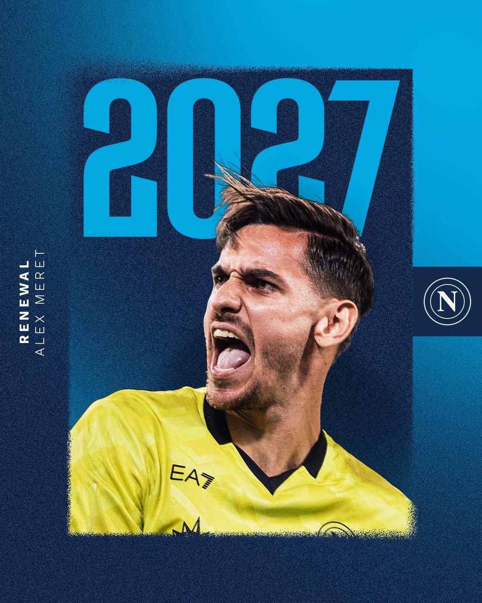 MERET 2⃣0⃣2⃣7⃣✅

💙 #ProudToBeNapoli