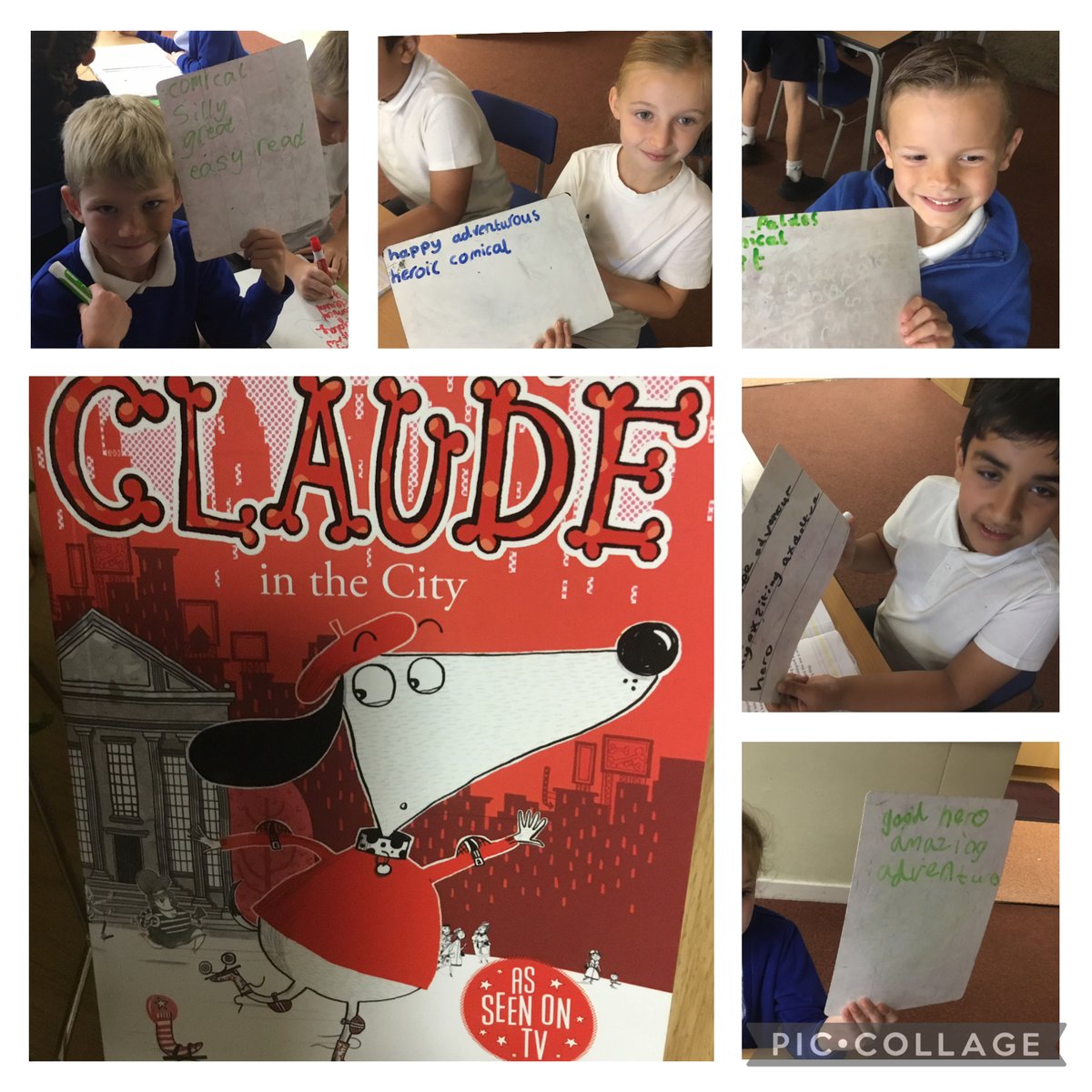 In year 2 we have really enjoyed reading Claude in the City in our reading lessons #stpaulsreading