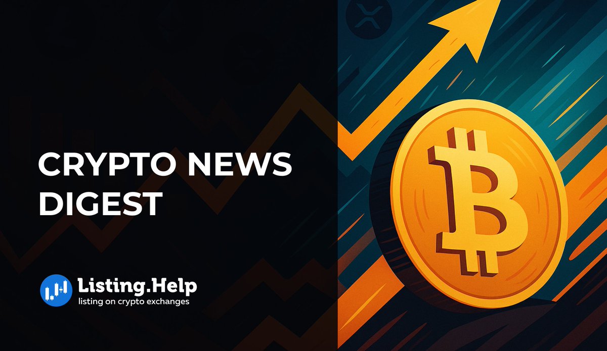 ListingHelp_UK's tweet image. 🚀 This Week in Crypto
1️⃣ #Crypto markets dip amid mixed U.S. economic data
U.S. economic indicators released around June 27 triggered a 4% drop in Bitcoin from its all-time high, while broader crypto underperformed. Market sentiment is cautious ahead of upcoming Fed…