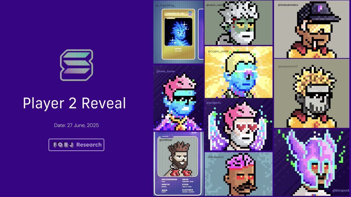 The @PlaySolana Player 2 unboxing reveals something crucial: this team EXECUTES at the highest level 💯

| Thread 🧵