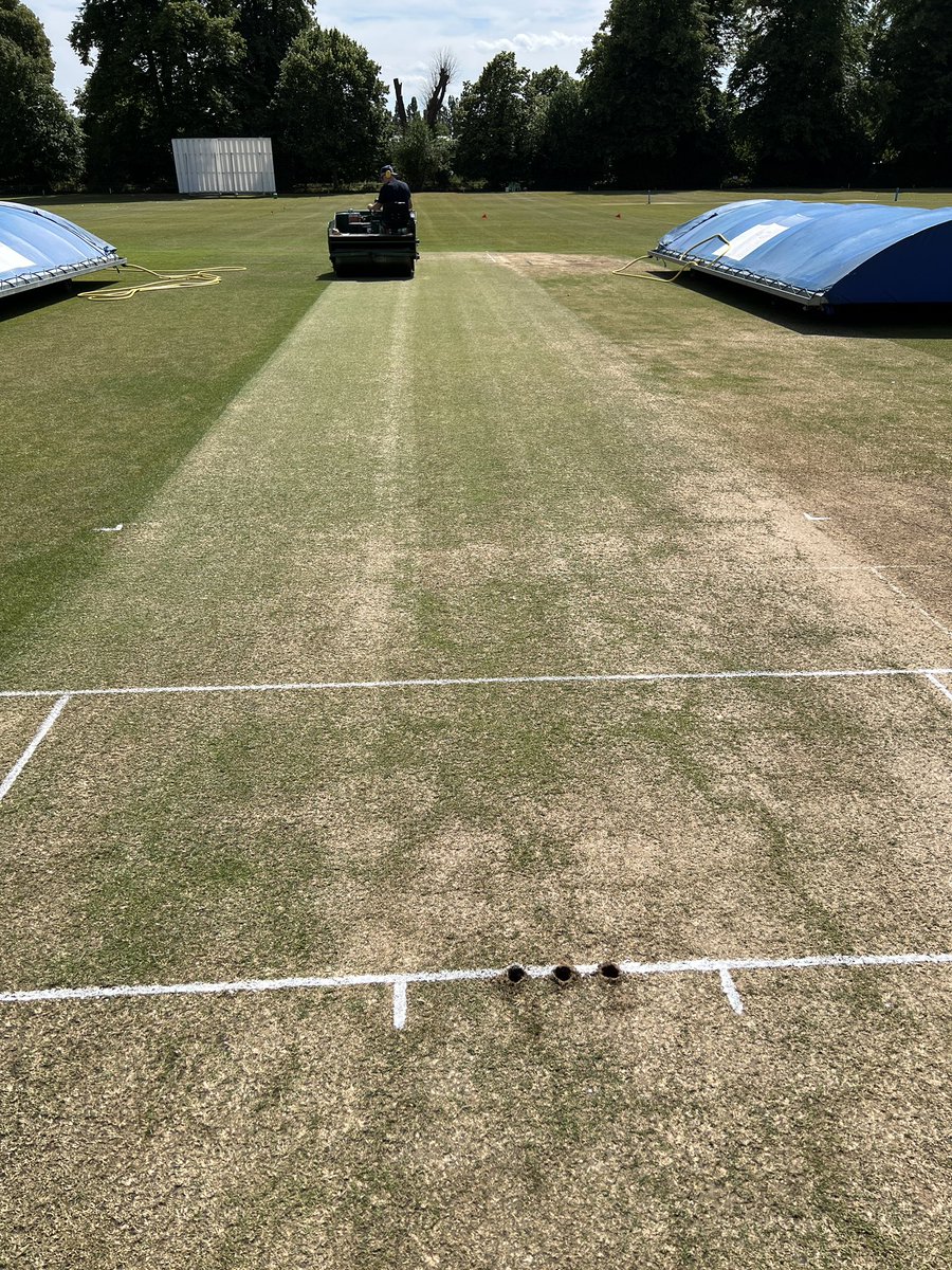 Final prep for tomorrow’s <a href="/ThurlowNunnEAPL/">Thurlow Nunn East Anglian Premier League</a> <a href="/CopdockOlCC/">Copdock & Old Ipswichian Cricket Club</a> vs <a href="/AshbartonCC/">Ashmanhaugh & Barton</a> … scorchio forecast, so make sure to stay hydrated! 🍻🍻🍻<a href="/ParkersPitches/">Parkers Pitches Ltd</a> <a href="/DennisMowers/">Dennis Mowers</a> <a href="/auto_roller/">Auto-Roller</a>