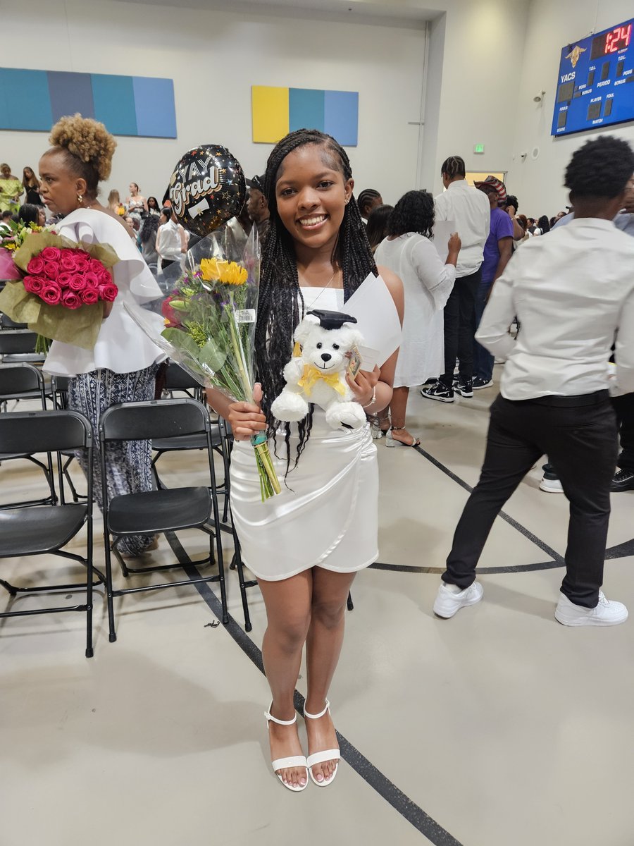 One of our Angels' Place kids just graduated from 8th Grade!🎓⁣

Congratulations, Shania! We are so proud of you! 😇💙⁣⁣

#Congrats #graduation2025 #8thGradeGrad #AngelsPlace #nonprofit #ChildrensCharity #NewOrleansCharity #AngelsPlaceSmiles #BeAnAngelForAnAngel