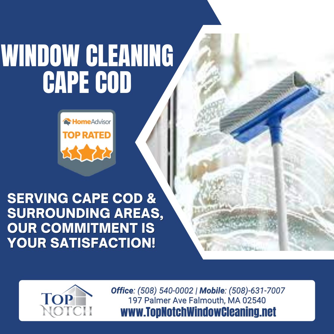 TNWindowClean's tweet photo. -> WINDOW CLEANING CAPE COD

Looking for spotless windows that enhance your view? At Top Notch Window Cleaning, we provide excellent window cleaning services across Cape Cod!

#CapeCod #WindowCleaning #SpotlessWindows #TopNotchService

https://t.co/U7zwnzuNKi https://t.co/dCt6pfkAqr