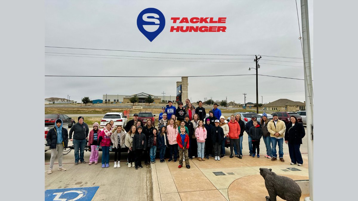 Delicious donations bring communities together! The La Vernia Intermediate Counsel Club had a fantastic success during the Souper Bowl of Caring, and we thank them for their contributions.

Support our programs, like the Souper Bowl of Caring, by texting "Tackle" to 26989!