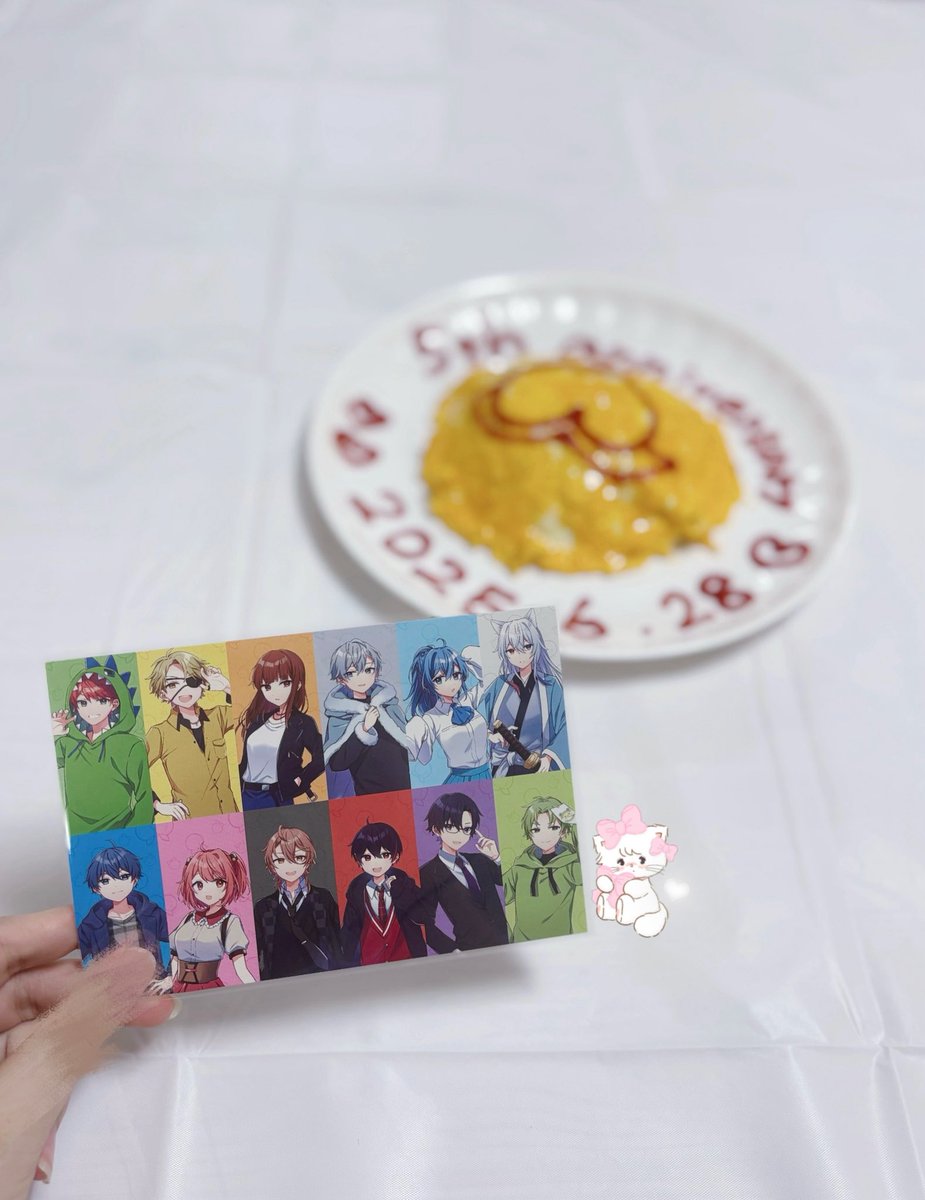 𝟓 𝐭𝐡 𝐚𝐧𝐧𝐢𝐯𝐞𝐫𝐬𝐚𝐫𝐲 / ꒰ #カラフルピーチ の皆様 結成5⃣