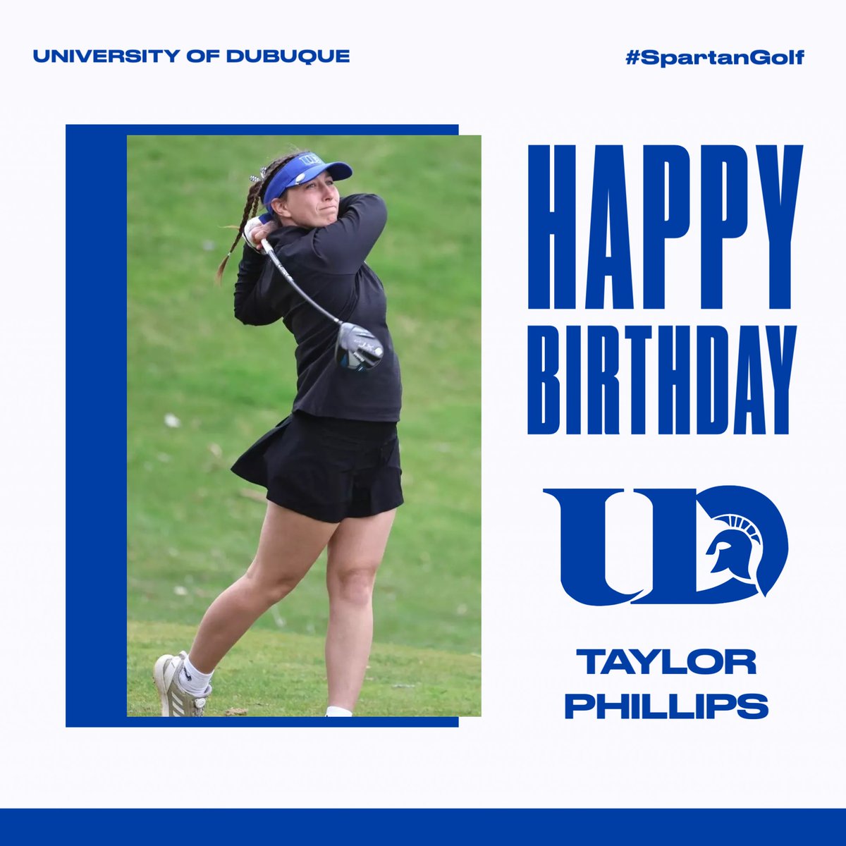 Happy Birthday to current Spartan Taylor Phillips! Hope you have a great day!

#SpartanGolf