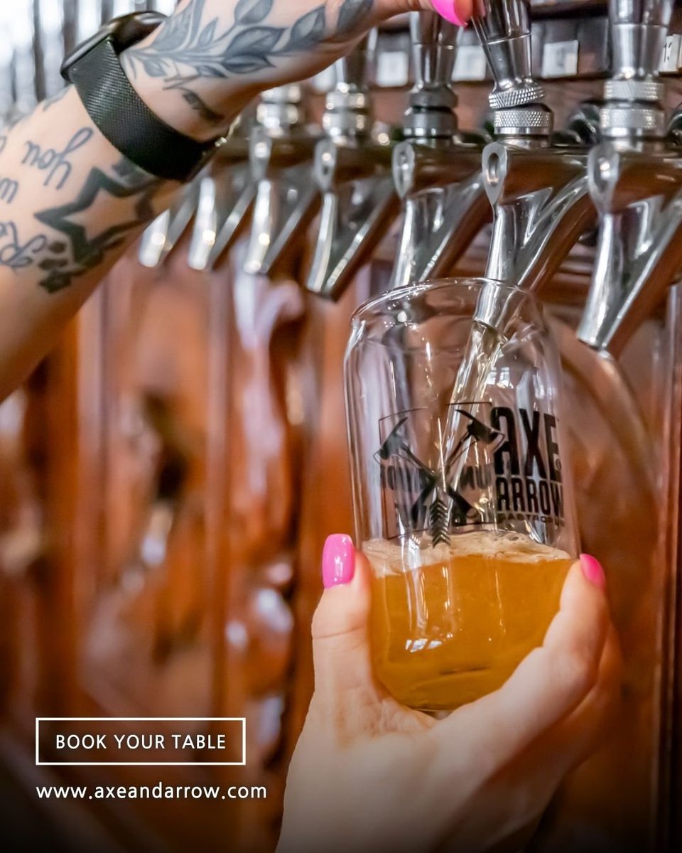 AxeArrow's tweet photo. Order online for pickup or explore our rotating beer menu on Untappd. Your Axe &amp; Arrow favorites, your way. #PNWBeer #OnlineOrdering #Gastropub #AxeAndArrow https://t.co/RwlLP3v1QV