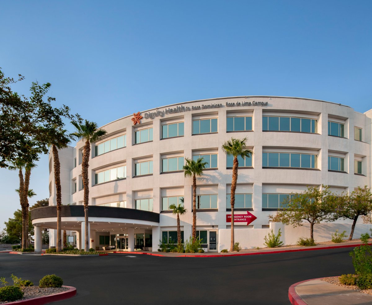 Today is St. Rose Dominican, Rose de Lima Hospital's 78th Anniversary! 🎉 On June 27, 1947, seven courageous Sisters of the Adrian Dominican Order purchased Basic Magnesium Hospital from the US government. 📜 Learn more Rose de Lima Hospital history: ow.ly/mzZv50W6Amy.