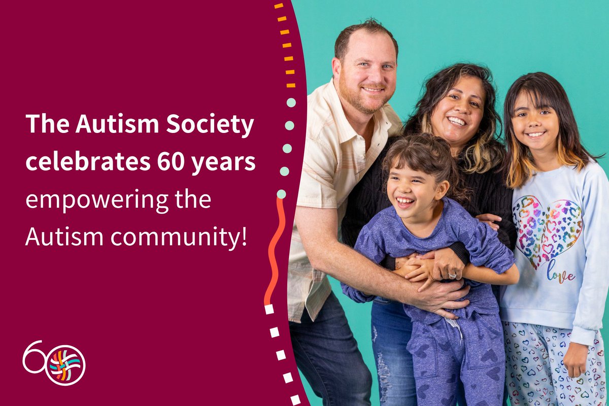 For six decades, the Autism Society has worked alongside the community to advance acceptance, drive advocacy, and expand access to support. As we look ahead, we’re building a future shaped by inclusion—and we can’t do it without you. Donate today: bit.ly/4hreDry
