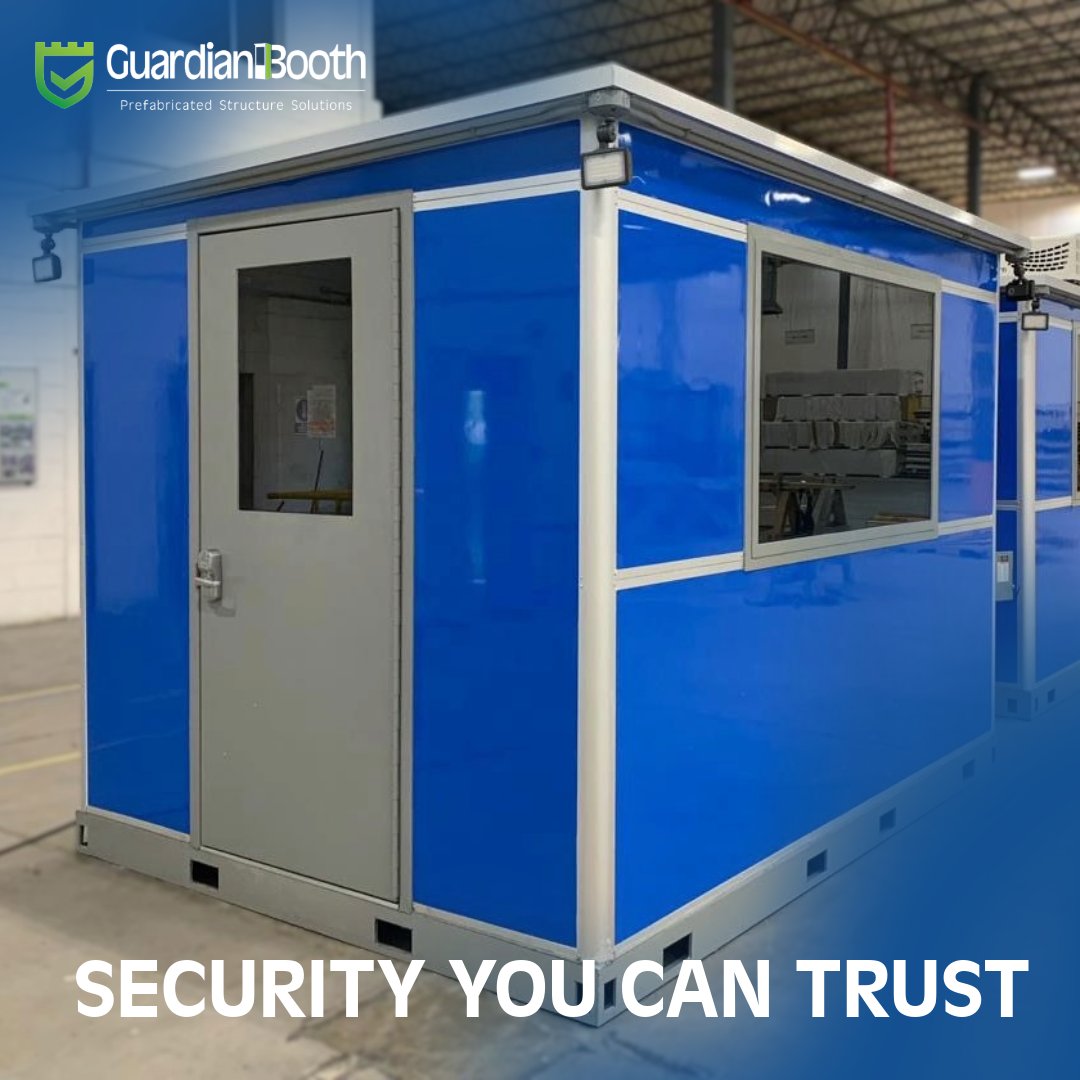 GuardianBooth's tweet image. When security needs are critical, our bullet-resistant booths offer peace of mind without compromise. Discover how Guardian Booth can safeguard your team. #SecureSolutions #BulletResistant