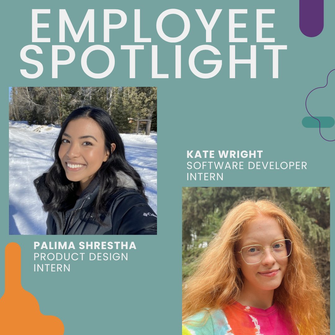 Andgo Systems (@andgosystems) on Twitter photo New interns alert! Welcome Palima Shrestha (Product/UX) and Kate Wright (Software Development) to the team!
They're joining us for 16 months through <a href="/usask/">U of Saskatchewan</a>'s CS Internship Program, a partnership that's led to multiple full-time hires.
Can't wait to see their fresh ideas! New interns alert! Welcome Palima Shrestha (Product/UX) and Kate Wright (Software Development) to the team!
They're joining us for 16 months through <a href="/usask/">U of Saskatchewan</a>'s CS Internship Program, a partnership that's led to multiple full-time hires.
Can't wait to see their fresh ideas!