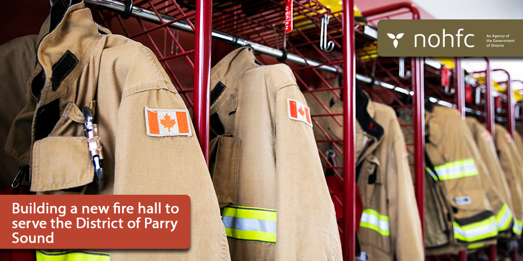 [1/2] Keeping communities in Northern Ontario safe is a top priority.

That’s why <a href="/ONgov/">Ontario Government</a> is investing over $1.8M through the <a href="/NOHFC/">NOHFC</a>...