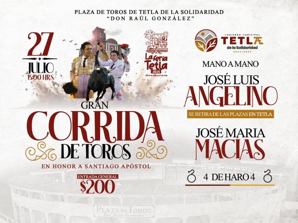 🧿 #EstiloTaurino || #HabraToro 👏👏♉️

Presentan interesante Cartel Taurino de Feria en Tetla, Tlaxcala.

estilotlax.com/presentan-inte…