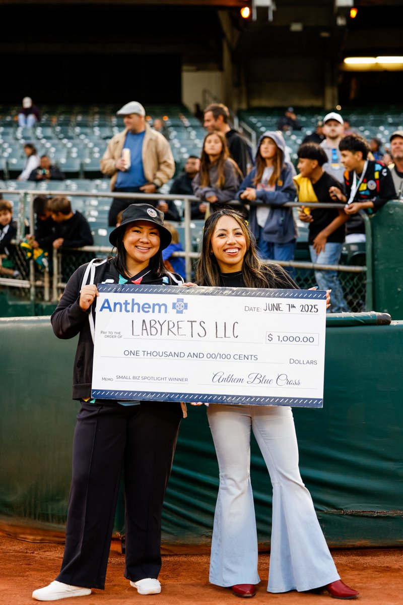 Meet Labyrets (lab-eee-rehts), a Bay Area duo who turned party passion into a standout small business! As our #SmallBizSpotlight winner with <a href="/oaklandrootssc/">Oakland Roots</a>, they make weddings, birthdays, and celebrations unforgettable. Relax and let them handle the details! #AnthemCares