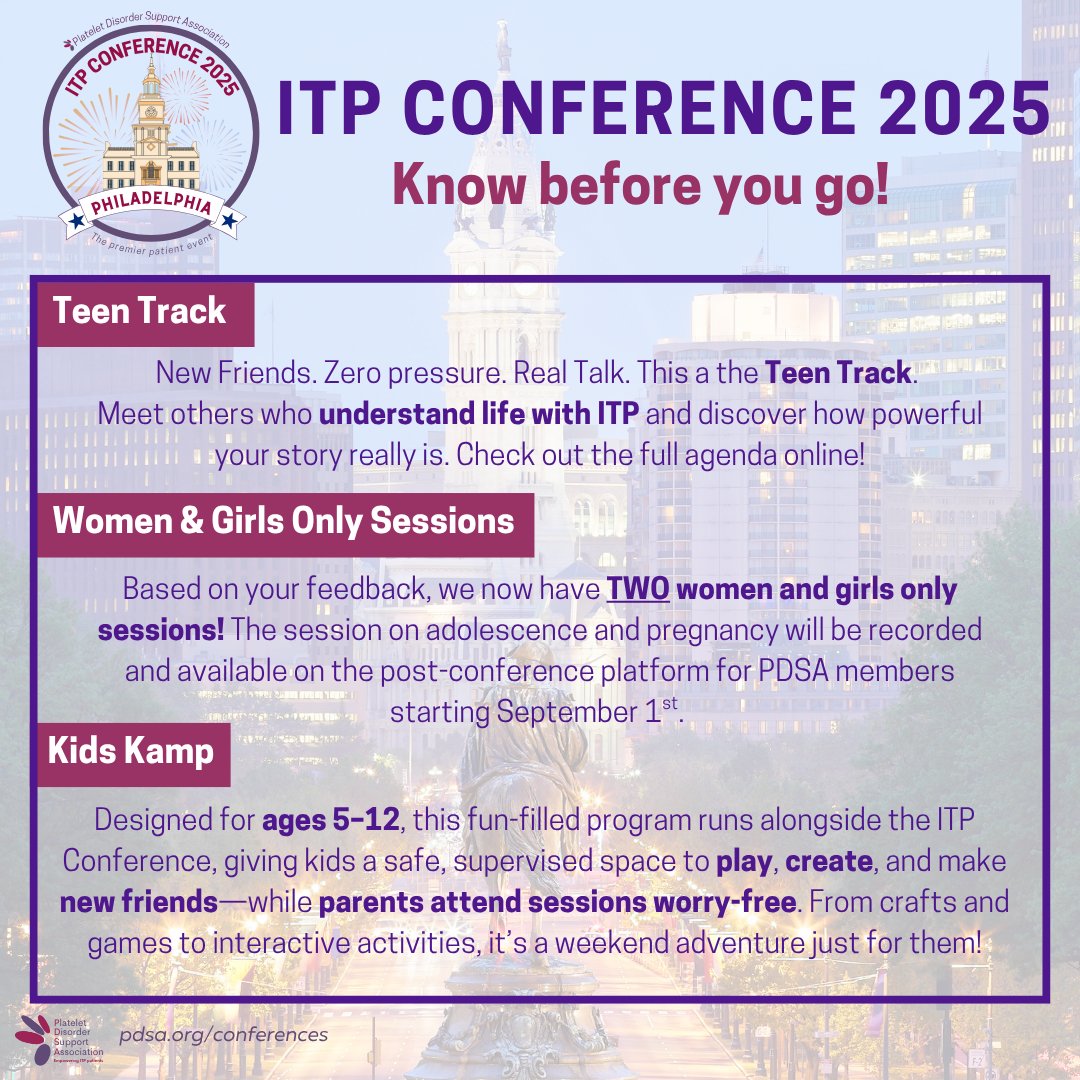 PDSA_ITP's tweet image. Philly, here we come! ONE MONTH till #ITPConference2025 and we have over 250 people registered!
✔️ Review the “Know Before You Go”
✔️ Pre-register for the Saturday night fun event bus tour
✔️ Bring your ITP questions
Learn more at pdsa.org/conferences!