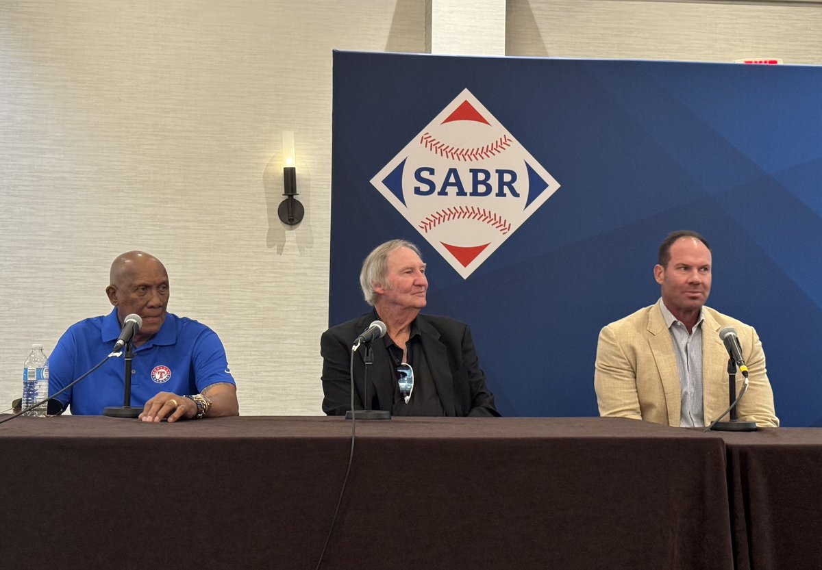 SABR (@sabr) on Twitter photo At #SABR53, our <a href="/Rangers/">Texas Rangers</a> Pitchers Panel includes Hall of Famer Fergie Jenkins, Charlie Hough, and Colby Lewis. sabr.org/convention/sab… At #SABR53, our <a href="/Rangers/">Texas Rangers</a> Pitchers Panel includes Hall of Famer Fergie Jenkins, Charlie Hough, and Colby Lewis. sabr.org/convention/sab…