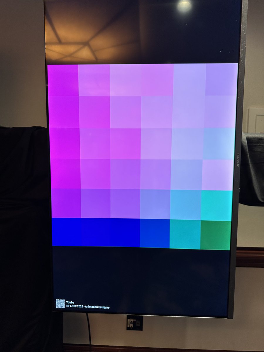 pordals_'s tweet image. Gm! 🟧
Surprised to see @NFT_NYC
Added a second piece of ours to the gallery!
We had such a great time! Thank you to all the staff organizers @WingDude of #onehub for facilitating all the artists and making us feel welcome!
