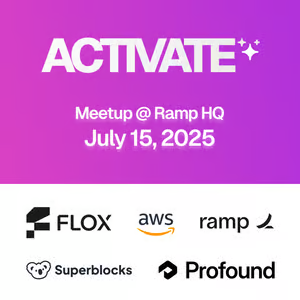 Flox (@floxdevelopment) on Twitter photo NYC devs, join us for an Activate Meetup @ Ramp HQ! Modern dev workflows, scalable infra and how AI is changing the way we build.
📅 July 15, 6-9pm
🏡 Ramp HQ, NYC
👩💻 Demos from <a href="/tryramp/">Ramp</a> <a href="/tryprofound/">Profound</a> <a href="/awscloud/">Amazon Web Services</a> <a href="/superblocks/">Superblocks</a> + Flox!
Link below! NYC devs, join us for an Activate Meetup @ Ramp HQ! Modern dev workflows, scalable infra and how AI is changing the way we build.
📅 July 15, 6-9pm
🏡 Ramp HQ, NYC
👩💻 Demos from <a href="/tryramp/">Ramp</a> <a href="/tryprofound/">Profound</a> <a href="/awscloud/">Amazon Web Services</a> <a href="/superblocks/">Superblocks</a> + Flox!
Link below!