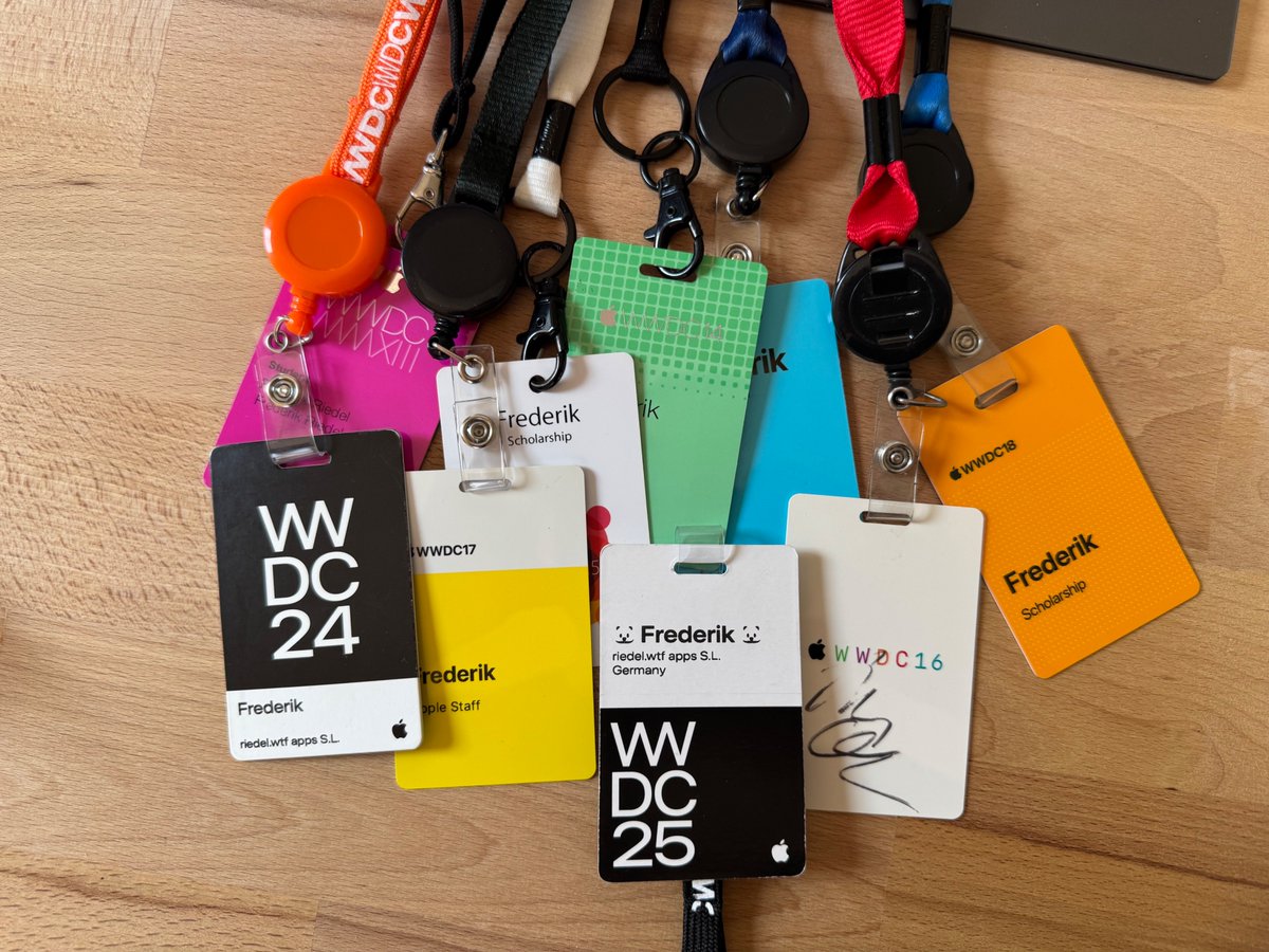 frederikRiedel's tweet image. Finally back home after THE BEST WWDC WEEK ever (and that means something, I’ve been to a lot)!!
- For the third year, stayed in the crazy indie house with 10 other iOS indie devs & met hundreds of engineers & designers inside and outside of Apple – just that by itself was well…