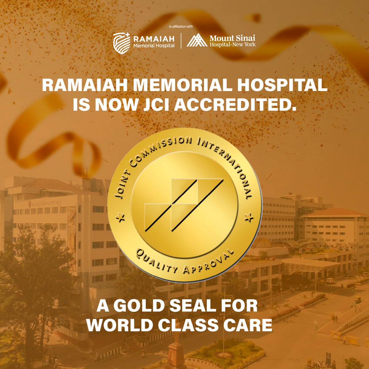 We are proud to share our #JCI Accreditation, which is not just a global recognition but also a reflection of our dedication to the highest standards in patient care, safety, and clinical excellence.
