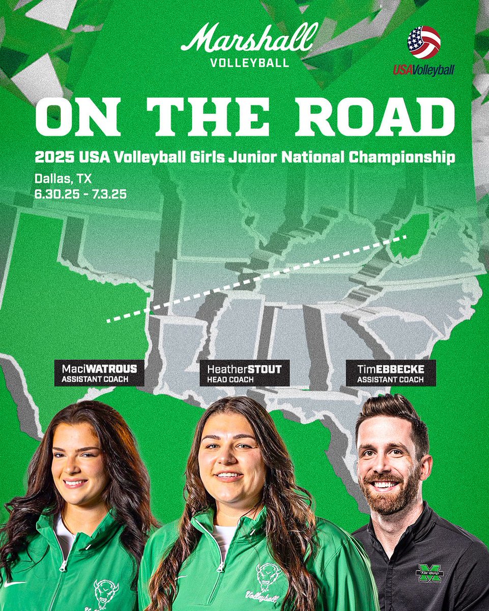 HerdVolleyball's tweet image. Next stop Dallas, Texas‼️ See you all Monday!🤘🦬
#TheHardWay