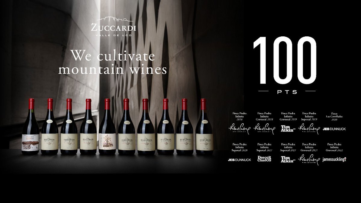 Winesellers, Ltd (@winesellersltd) on Twitter photo Ten 100 Point Wines. An incredible milestone of international prestige. <a href="/ZuccardiWines/">Zuccardi ValleDeUco</a> Ten 100 Point Wines. An incredible milestone of international prestige. <a href="/ZuccardiWines/">Zuccardi ValleDeUco</a>