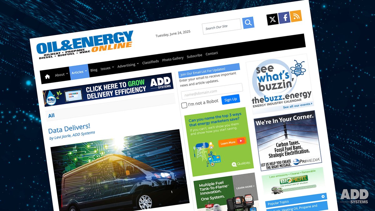 Data is one of your most powerful assets if you know how to use it. In this article on Oil &amp; Energy Online, we discuss how data integration, automation, and business intelligence tools are reshaping operations in the industries we serve.
bit.ly/4nln9fe