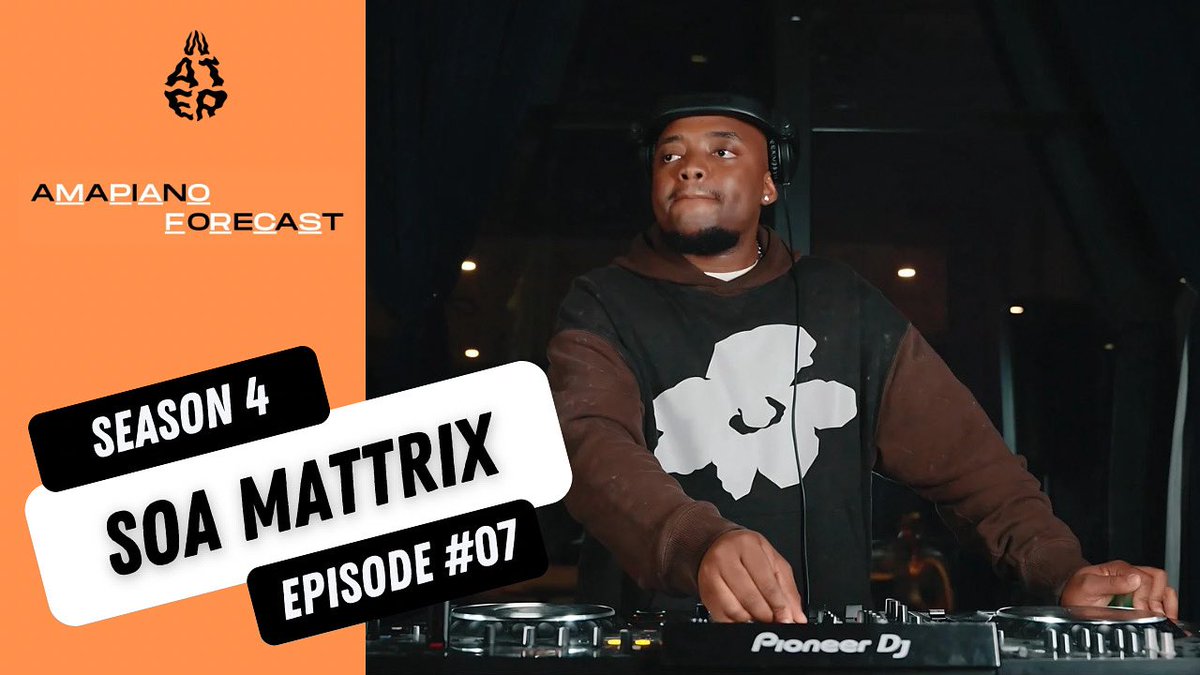 This episode showcases Mandla Mashakeni popularly known as Soa Mattrix.

<a href="/SoaMattrix1/">Hosi⏳Soa Mattrix</a> graced AmaPiano Forecast with a new mix 18 Days after Headlining a show in the UK!

youtu.be/vw9tlmypXro?si…

#amapianoforecast #soulfulamapiano #amapiano #privateschoolpiano