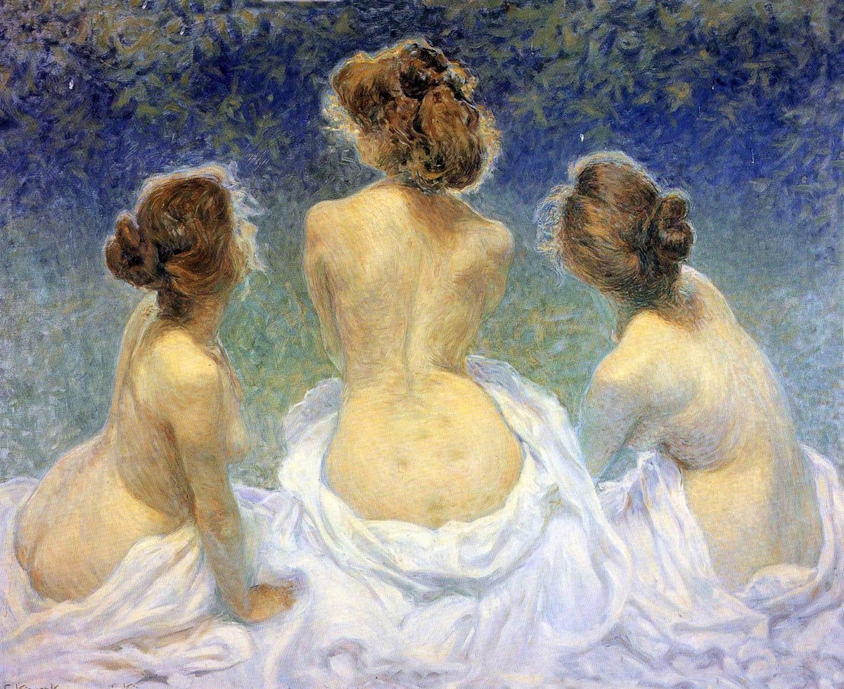 The Spring of Life (1902) by Giorgio Kienerk