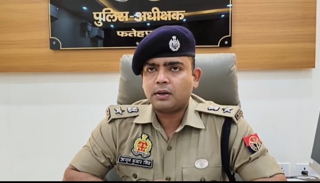 फतेहपुर -एसपी अनूप सिंह का अपराधियों के खिलाफ एक्शन जारी,गौ हत्या,लूट,छेड़खानी सहित गंभीर अपराधों में संलिप्त 15 अभियुक्तों को मुठभेड़ के दौरान गिरफ्तार,कई कुख्यात अपराधियों की संप्पति कुर्क, ताबड़तोड़ कार्यवाई जारी <a href="/dgpup/">DGP UP</a> <a href="/ADGZonPrayagraj/">ADG Zone Prayagraj</a> <a href="/igrangealld/">IG Range Prayagraj</a> <a href="/CMOfficeUP/">CM Office, GoUP</a> <a href="/Uppolice/">UP POLICE</a>