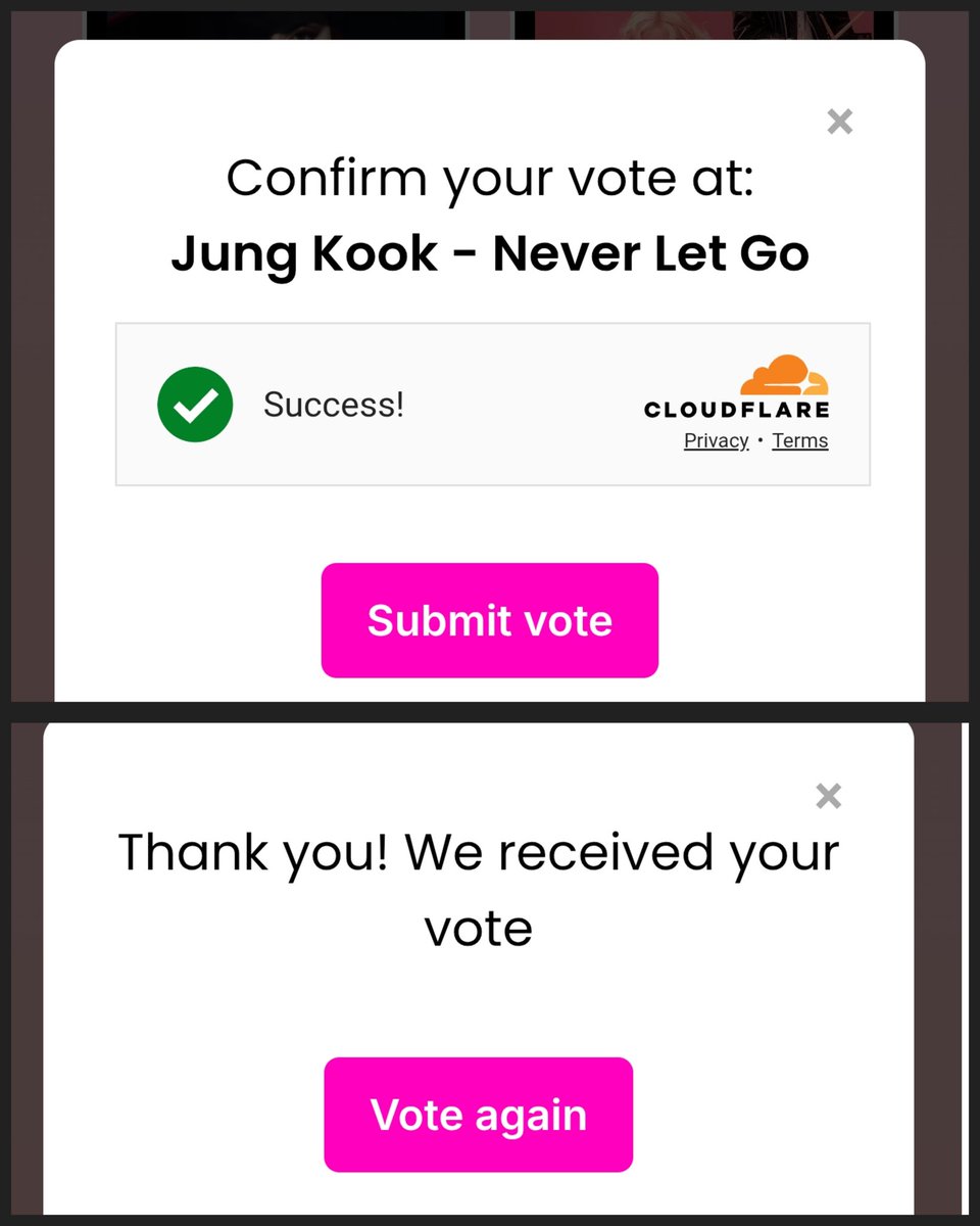♡ RT &amp; Reply With Your Votes ♡

📢 SEC AWARDS 2025! 
VOTE for 'NEVER LET GO' by #Jungkook for 'International Music of the Year'! 

 Time to focus on web voting! 
 🗳️ UNLIMITED VOTING👇 
secawards.seriesemcena.com.br/musica-interna…

KEEP VOTING AND STREAMING FOR JUNGKOOK ✨