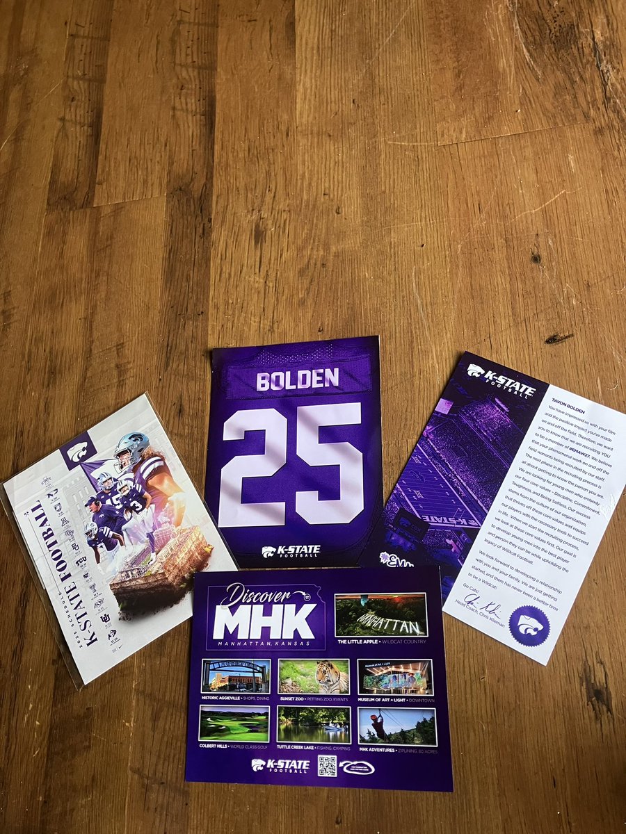 Tavon_Bolden1's tweet image. Thanks for the mail!!!
@KStateFB @VanBMalone3rd @CoachOrloffKSU