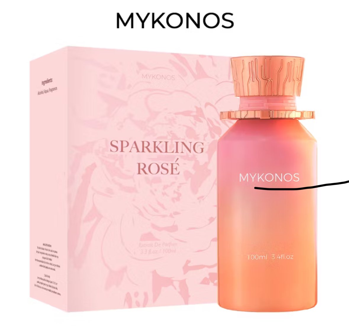 chocoooooi's tweet photo. wts parfum mykonos sparkling rose 100ml (kurang lebih isinya masih segini) 

🏷️ 135k negotiable
box masih lengkap
bisa 🍊 pengiriman dari jaksel https://t.co/3irgu9KsX9