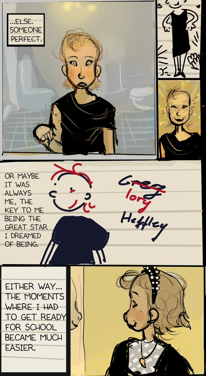 about getting ready to school (trans girl greg heffley supremacy!)

#doawk #doawktwt #DiaryofaWimpyKid 
HAPPY PRIDE MONTH! rushed this to finish before the Pride ends but im kinda proud nevertheless