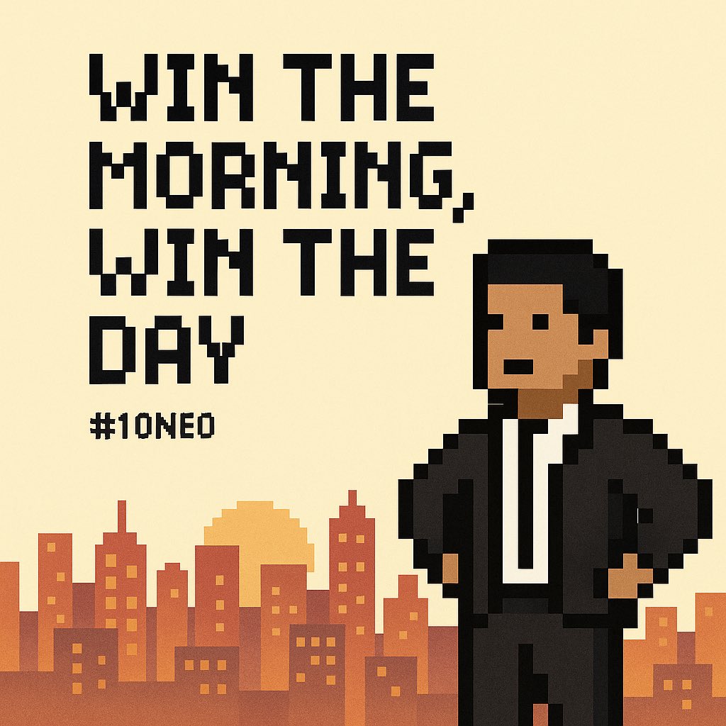 1ONE0_'s tweet image. Another morning. Another chance to separate.
Most just wake up. Few actually rise. ☀️
So what’s your first win of the day? 👇
#1ONE0 #DoginalDog #MorningGrind #MindsetMatters #DisciplineEqualsFreedom #CryptoFocus #StartStrong