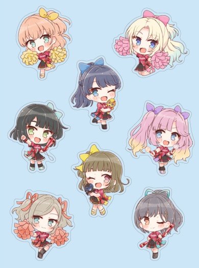 「ツエーゲン金沢×ラブライブ!#蓮ノ空 女学院スクールアイドルクラブコラボグッズの」|さんざし🍒のイラスト