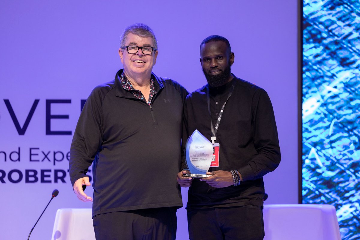zeus_agency's tweet image. Speaking at the #DatamineSummit2025, @jeffreyamani2, our CEO, Zeus Group highlighted on what makes a brand truly loved;
It’s not just the product. It’s how the brand makes people feel about themselves.
When you tap into something raw and real, that’s when loyalty is born. Be…