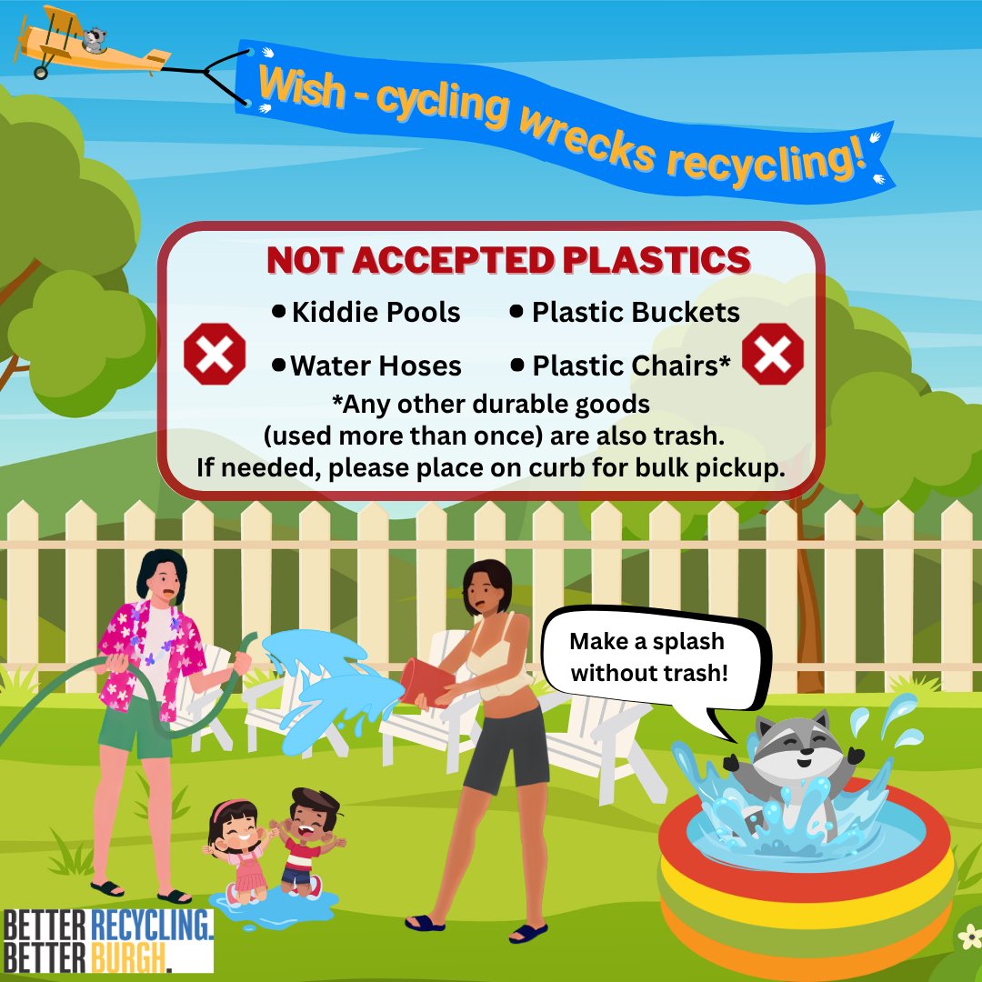 PGHDPW's tweet image. Wish-cycling wreck recycling!
For more information about is accepted curbside, please go to this link. pittsburghpa.gov/Resident-Servi…