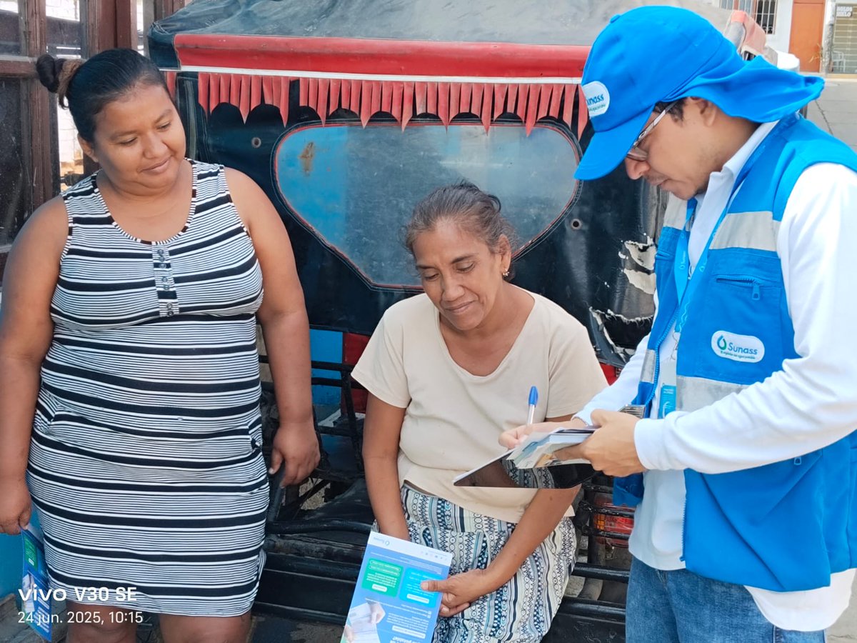 🚐💧 ¡Sunass Móvil llegó a Caleta Grau, en Zorritos! Orientamos a los vecinos sobre sus derechos y deberes como usuarios de los servicios de saneamiento.
Seguiremos recorriendo las zonas atendidas por la empresa Agua #Tumbes para brindar orientación y atender, de manera