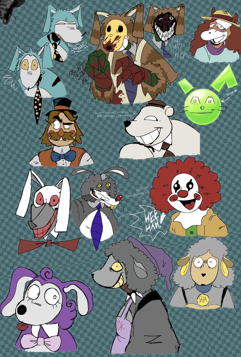 C80KIES's tweet photo. A bunch of gays, ringo and.. that guy… that “bon” guy
.
.
[ #thewaltenfilesfanart #TheWaltenFiles #TWF #TWFFANART  #TWFART #TWFBon #TWFSha #TWFBoozoo #PumpkinRabbit #Witchsheep #TWFBilly #TWFBanny #TWFRocketRabbit #TWFMortality ] https://t.co/RXT7KgKers