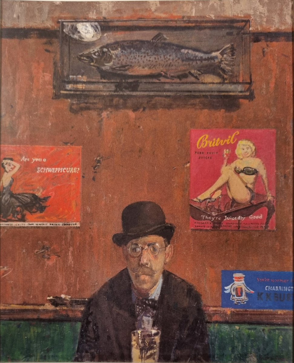 'Friday Night', Hammersmith (1958) by Ruskin Spear 

(De Beers Art Collection)