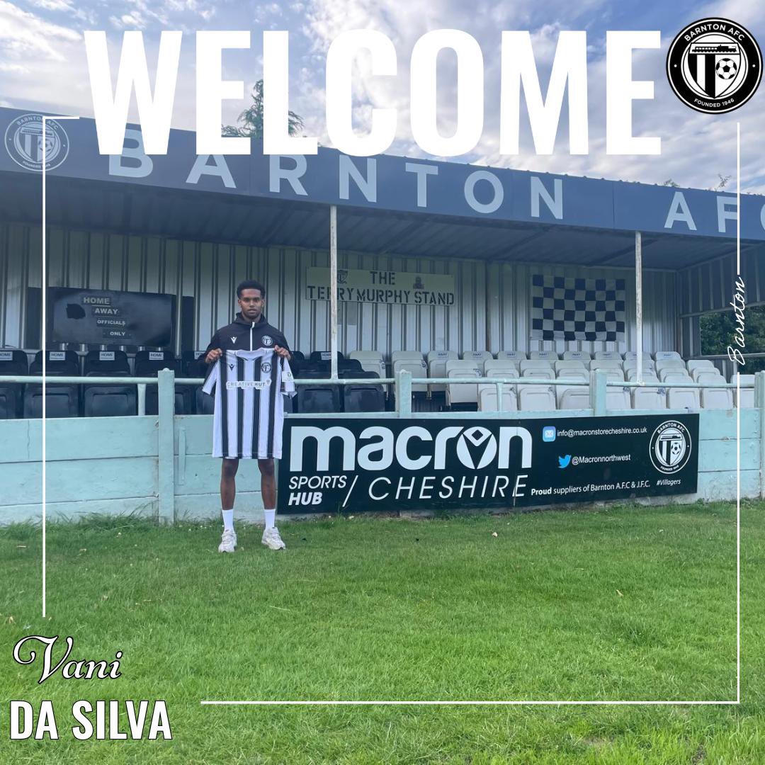 barntonfc's tweet photo. ⚽️🖤🤍🚨Baller alert 🚨 🖤🤍⚽️

We’re excited to announce @BallerLeagueUK player 
@VaniDaSilva19 has agreed to join Barnton AFC 🤝 #Welcome

Looking forward to seeing Vani  @CreativeHutEdu 🏟️ 

#FinoAllaFine #ForzaBarnton #Bianconeri #cheshirejuve #UTV https://t.co/kXSSUKFDDG