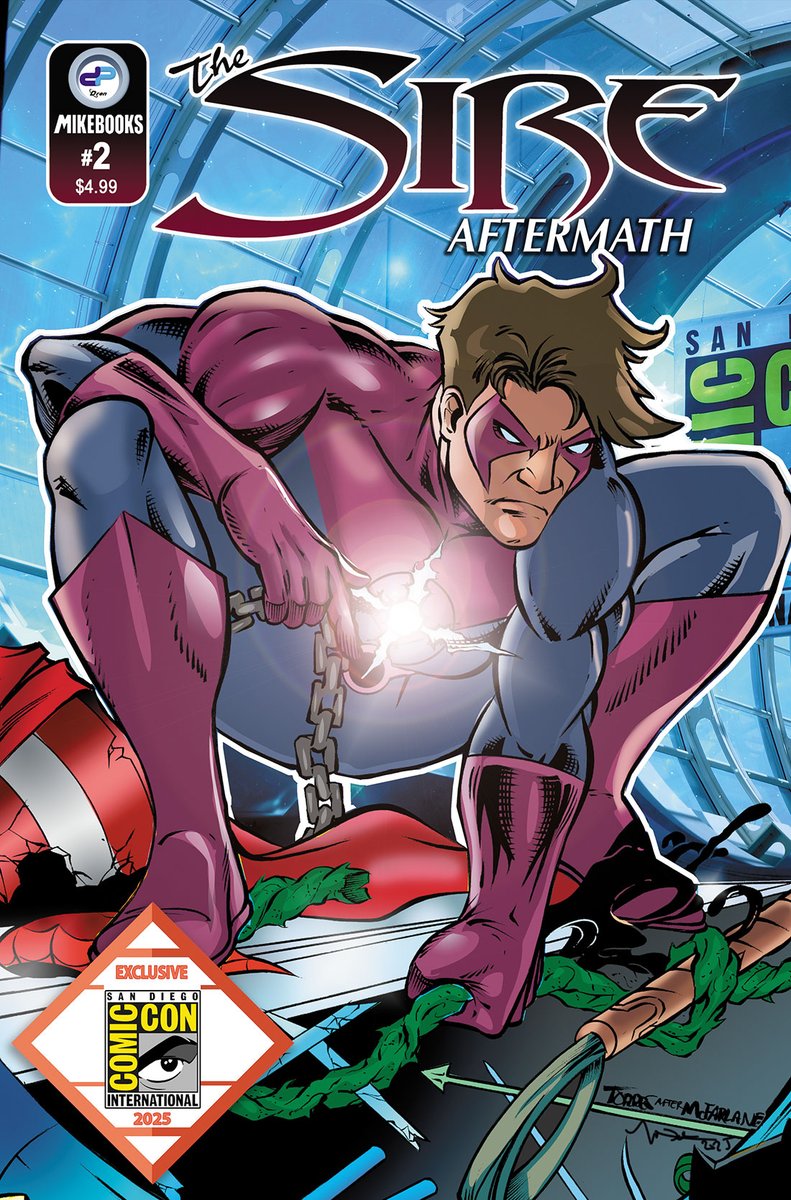 #sdcc2025  is right around the corner and the ONLY place to pre-order the The Sire Will Torres #SDCC Variant is the Sire: Aftermath #1-2 Kickstarter! 

Choose as either a REWARD or ADD-ON:
kickstarter.com/projects/mdolc…
