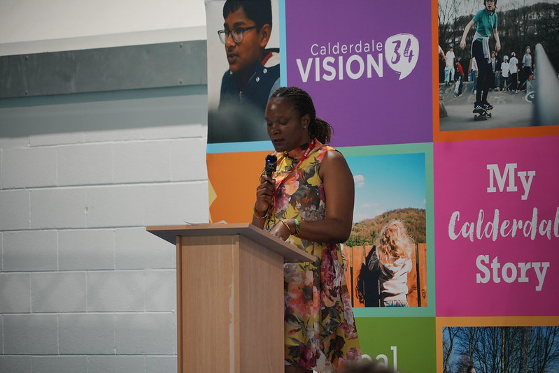 Yesterday marked a vital moment for Calderdale – the launch of a new 10-year vision🌠

Over 200 people came together to explore the Vision 34 themes through inspiring speeches, powerful films, joyous performances, moving stories &amp; interactive discussions.

news.calderdale.gov.uk/building-hope-…