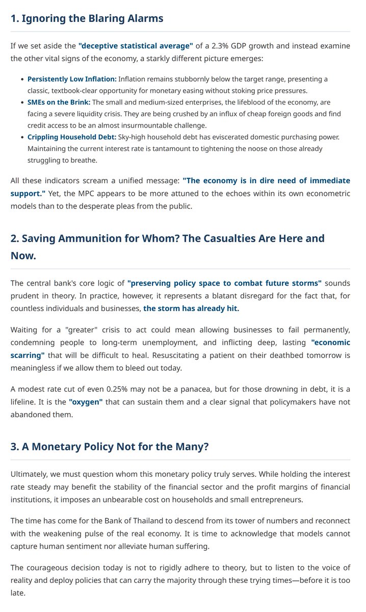 CaterpilaBlue's tweet photo. 8/8
When Figures Defy Reality: It's Time for the Central Bank to Heed Public Distress, Not Just Boardroom Echoes
#EconomicReality #RateCutNow #PolicyDebate
#SMECrisis #HouseholdDebt https://t.co/bdmppzULKB